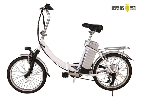 Велосипед 2 колес серебряного легковеса велосипеда складчатости электрического регулируемый электрический